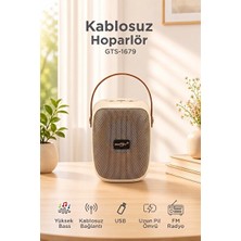 Velmora Rgb Işıklı Bluetooth ve Fm Radyo Taşınabilir Hoparlör | Bilgisayar Hoparlörü