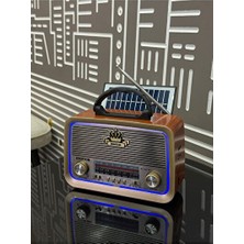 Velmora Solar Güçlü Am-Sw-Fm Radyo ve Nostalgik Tasarım | Nostaljik Radyo