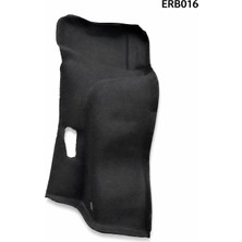 ERBERKLER R.9 Bagaj Yan Halısı Siyah Sol