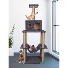 Velmora Çok Katlı Kedi Tırmalama ve Oyun Platformu | Kedi Tırmalaması