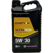 Kraftvoll 5W30 Tam Sentetik Motor Yağı