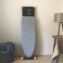 Velmora Gri Büyük Boy Ipli Keçeli Ütü Masası Kılıfı, 55X140CM, Stoperli Tasarım | Ütü Masası ve Aksesuarı