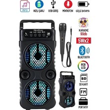 Velmora Işıklı Kablosuz Party , Ledli Ses Bombası ve Radyo | Bluetooth Hoparlör