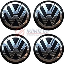 İkimiz İki Jant Göbek Arması Golf Jetta Passat Caddy 17 Jant (4 Adet Fiyatıdır)
