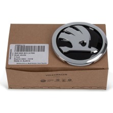Mette Skoda Yeti 2014-2018 Model Arası Ön Skoda Amblemi Orijinal  3V0853621