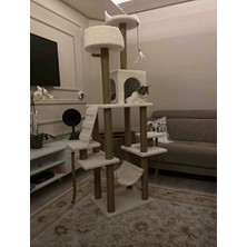 Velmora Çok Katlı Yuvalı Kedi Tırmalama ve Oyun Platformu | Kedi Tırmalaması