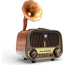 Velmora Şık Tasarımlı Nostaljik Gramafon Radyo, Trend ve Fonksiyonel Kullanım | Nostaljik Radyo