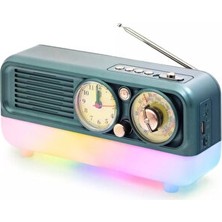 Velmora Nostaljik Tasarımlı Bluetooth ve Fm Radyo Hoparlör, Kompakt Boyut | Nostaljik Radyo