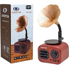Velmora Gramofon Tasarımlı Bluetooth Hoparlör ve Mini Radyo | Nostaljik Radyo