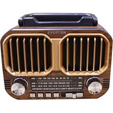 Velmora Güneş Enerjili Retro Radyo, Şarjlı ve Çevre Dostu Tasarım | Server Donanımı