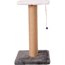 Velmora Gri Tekli Kedi Tırmalama Tahtası - Minimal ve Işlevsel Tasarım | Kedi Tırmalaması