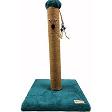 Velmora Doğal Kendir Halatlı Kedi Tırmalama Direği - 50 cm Uzunlukta | Kedi Tırmalaması