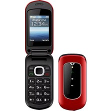 Velmora Kırmızı Tuşlu Hızlı Arama Radyo ve Mp3 Özellikli Cep Telefonu | Tuşlu Cep Telefonu