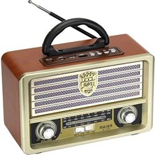 Velmora Nostaljik Tasarımlı Bluetooth Radyo ve Hoparlör, Retro Şıklık | Nostaljik Radyo