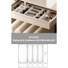 Velmora Çok Amaçlı Çekmeceli Dolap Içi Organizer, Takı ve Makyaj Düzenleyici | Makyaj & Takı Organizeri