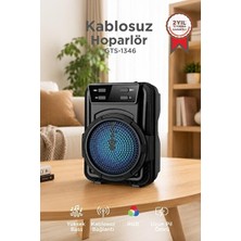 Velmora Rgb Ledli Kablosuz ile Canlı Ses Deneyimi | Bluetooth Hoparlör