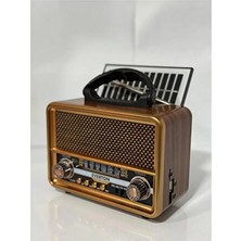 Velmora Güneş Enerjili ve Mp3 Çalar, USB ve Sd Kart Desteği | Nostaljik Radyo