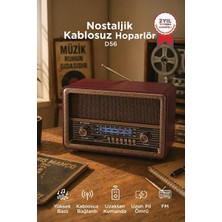 Velmora Tws ve Uzaktan Kumandalı Bluetooth Radyo ile Müzik Keyfi | Nostaljik Radyo