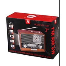 Velmora Bluetooth ve USB Bağlantılı ile Eski Günler | Nostaljik Radyo