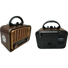 Velmora Taşınabilir Usb/sd Radyo ve Çok Bantlı Radyo ile Müzik Keyfi | Nostaljik Radyo