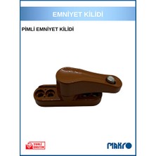 Velmora Pvc Kapı ve Pencere Çocuk Emniyet Kilidi - Güvenli ve Hırsızlığa Karşı Koru | Koruyucu ve Kilit