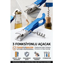 TransForMacion Şişe Açacağı Tirbüşon Şarap Açacağı Konserve Açacağı Metal Mutfak Gereçleri 715497