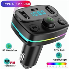 Velmora Rgb Işıklı Çakmaklık Radyo ve Bluetooth Transmitter, Çok Fonksiyonlu | Sistem Kablo & Aksesuar