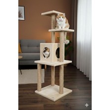 Velmora Jeju Tırmalamalı Kedi Evi | Kedi Tırmalaması