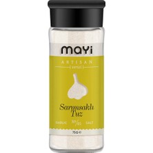 Mayi 90 gr Sarımsaklı Tuz Kaynak Tuzu ile Sofralarınıza Pratik ve Lezzetli Dokunuş