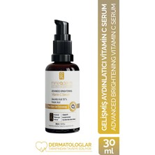 Mineaderm Advanced Brightening Vitamin C Serum  30 ml - %10 Ascorbic Asit İçeren Aydınlatıcı C Vitamini Bakım Serumu