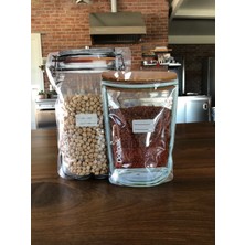 Palpak 2 Boy Kavanoz Görünümlü Doypack Saklama Poşeti ( 5ORTA-700 ml / 5 BÜYÜK-1000 ml )