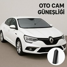 Velmora Megane 4 Uyumlu Katlanabilir Uv ve Isı Koruyucu Güneşlik | Oto Güneşlik Perde
