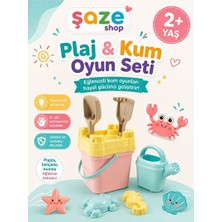 Velmora Büyük Boy Kale Kova ve Kum Oyun Seti, Çocuklar Için Eğlence Dolu Plaj Aktiv | Plaj Oyuncakları