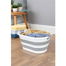 Velmora 38 Litre Silikon Katlanabilir , Ergonomik ve Taşınabilir | Çamaşır Sepeti