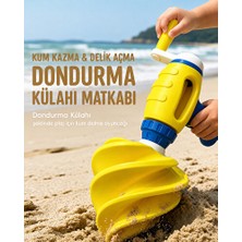 Velmora Renkli Kum Kazma ve Matkabı - Plaj ve Kum Oyunları Için Eğlenceli Set | Plaj Oyuncakları