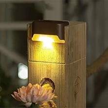 Velmora Güneş Enerjili LED Bahçe ve Yolu Lambası, 4'lü Set, Ekonomik ve Çevre Dostu | Masa ve Gece Lambası