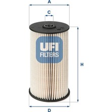 Mette Volkswagen 1.6 Tdı / 1.9 Tdı / 2.0 Tdı Caddy Iıı / Passat / Tiguan / Touran Yakıt Filtresi