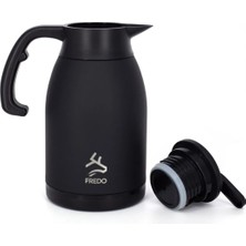 Fms Fredo Bıg Therm | Siyah Renk Termos | 2 Litre |