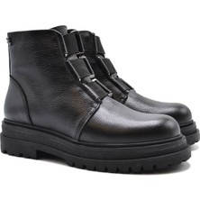 Venüs Deri Kadın Casual Bot Siyah 2152102K