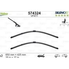 Valeo Opel / Mokka Silgi Süpürgesi Tek 43CM