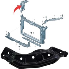 Gkl Vw T-Cross Far Alt Braketi Sac Sağ 2019-2023 2GM806930B