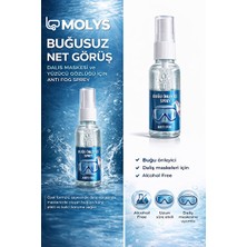 Velmora Bütuş Önleyici Dalış Maskesi Spreyi - 50ML, Görüntü Netliği Sağlar | Dalış Aksesuarı
