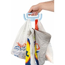 Velmora Ağır Yük Taşıma Için Ergonomik Poşet Taşıma Aparatı, Sert Plastik | Pazar Arabası & Çantası