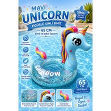 Velmora Mavi Unicorn, Renkli ve Eğlenceli | Deniz Malzemesi