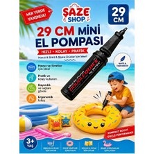 Maison Luré Taşınabilir Mini El Pompası, Havuz ve Deniz Şişirme Işleri Için Pratik Çözü Deniz