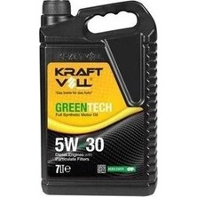 Kraftvoll 5W30 Tam Sentetik Motor Yağı Dpf Partikül Filtreli Dizel 10,5 Lt