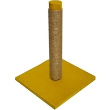 Velmora Sarı Bio Sand Kedi Tırmalama Tahtası 40 cm | Kedi ve Köpek Yatağı