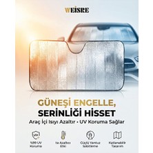 Velmora Katlanabilir Güneşlik ile Ön Cam Koruma ve Isı Engelleme | Oto Güneşlik Perde