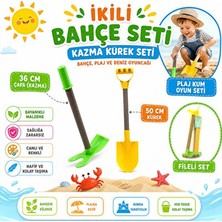 Velmora Plaj ve Bahçe Için Çok Amaçlı Kazma ve Kürek Seti | Plaj Oyuncakları