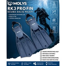 Velmora Rk3 Pro Fin Scuba Dalış Paleti - Yüksek Performans ve Konfor | Palet & Patik